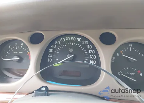 2000 Buick Lesabre Custom z USA, uszkodzony, nr VIN 1G4HP54K0YU223680